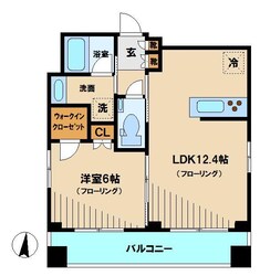 ＤＩＰＳ神楽坂の物件間取画像